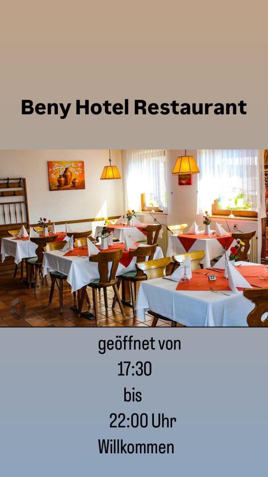 Beny Hotel Restaurant Hertingen Zewnętrze zdjęcie